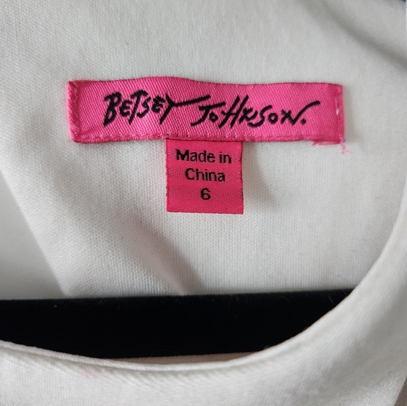 Betsey Johnson Black & White Cut Out Dress - Picture 10 of 11